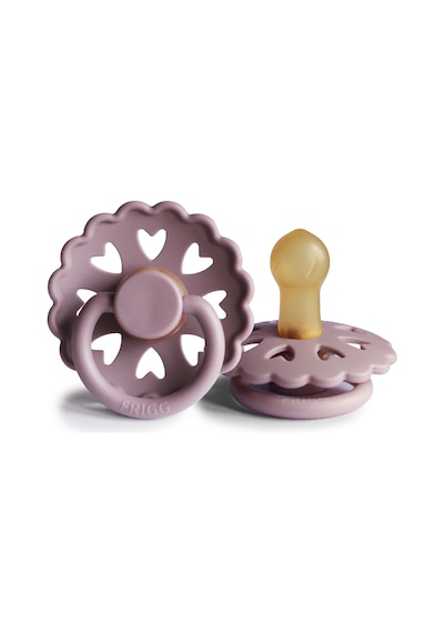 Frigg Fairytale Kauçuk Emzik - Twilight Mauve 0-6 Ay Krem