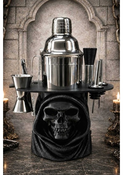 Reaper Standlı Kokteyl Hazırlama Seti