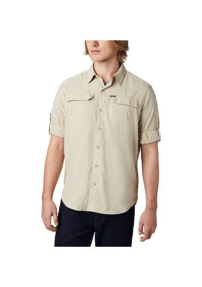Columbia Erkek Gömlek Ao0651 Silver Ridge2.0 Long Sleeve Beyaz