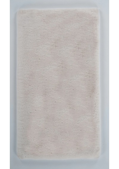 Apex Palma Krem Peluş Post Halı Krem