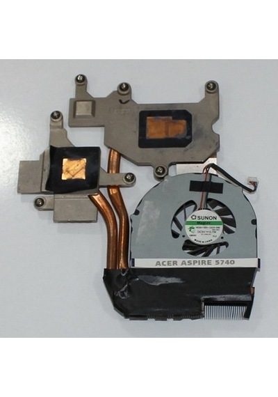Acer Uyumlu Aspire 5740 Soğutucu Fan Bakır Heatsink   Acgkpw39