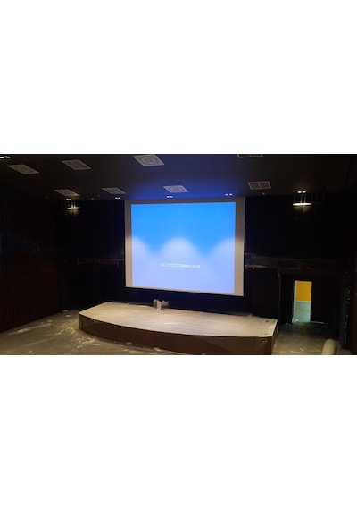 Sanper 600x450 Cm Motorlu Projeksiyon Perdesi