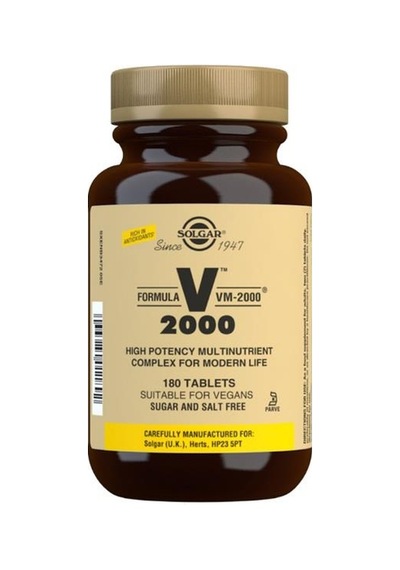 Solgar Vm 2000 Multi Vitamin 180 Tablet