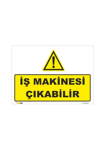 İŞ MAKİNESİ ÇIKABİLİR LEVHASI