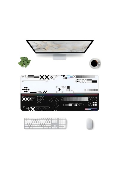 8 Farklı Desenli Baskılı Model Xxl Gaming Mouse Pad 70x30 Cm Dikişli Kenar, Kaymaz Taban, Dijital Tasarım, Hassas Takip, Ultra Geniş Oyuncu Mousepad