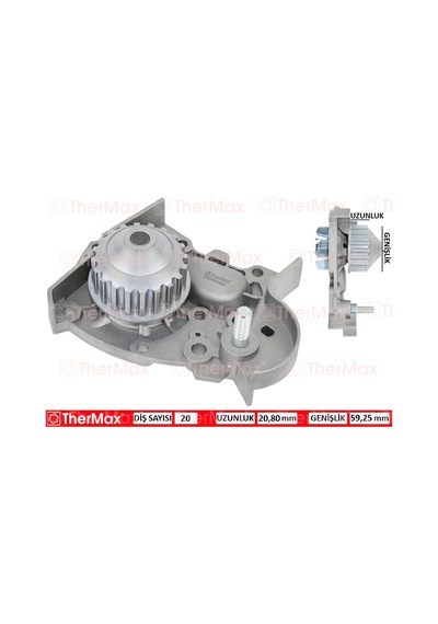 Thermax Devirdaim Kng 97 Clıo Iı 98-05 Mgn 96 E7j Rn-rt-rxe 1.4 Pa633 T T01.176 8200146301 7700866518