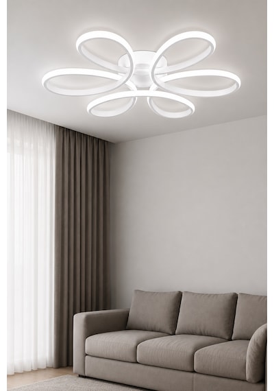 Niva Led Plafonyer Avize Beyaz Işık