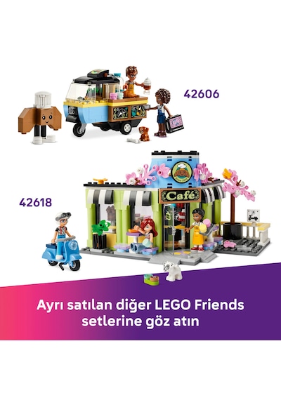 LEGO® Friends Pamuk Şeker Standı ve Scooter 42643 - 6 Yaş ve Üzeri Çocuklar için Mini Bebek İçeren Yaratıcı Oyuncak Yapım Seti (110 Parça) LEGO® Friends Pamuk Şeker Standı ve Scooter 42643 - 6 Yaş ve Üzeri Çocuklar için Mini Bebek İçeren Yaratıcı Oyuncak Yapım Seti (110 Parça)