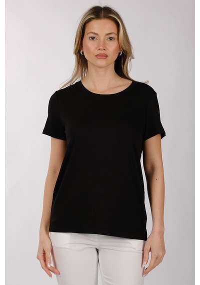 Daıdo Kadın T-shirt 19y311900981 Siyah