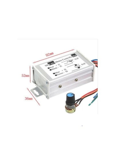 Rfkumanda-9V 12V 24V 36V 48V 60V 20A Pwm Dc Motor Hız Kontrol Modülü Rfkumanda-9V 12V 24V 36V 48V 60V 20A Pwm Dc Motor Hız Kontrol Modülü