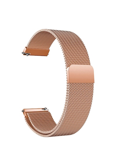 Huawei Watch Gt5 Gt4 Gt2e Gt2 Gt3 Gt3 Pro 46mm Honor Watch 2 Uyumlu Metal Hasır Kordon Rose Gold