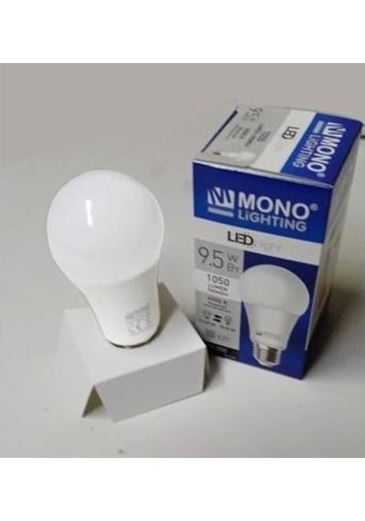 Mono 9,5w Led Ampul E-27 Duylu Günışığı 3000k