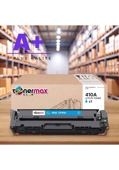 Hp 410a Cf411a Mavi Uyumlu Toner A Plus / Color Laserjet Pro M452 / M477 / M377