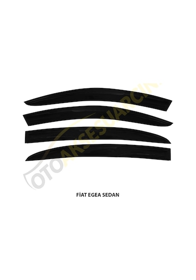 Fiat Egea Sedan Cam Rüzgarlığı Mugen 4 Lü Takım N11.10436