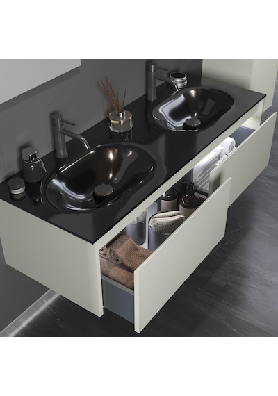 Orka Lisbon 132 Cm Mdf Mat Kaşmir Banyo Dolabı Takımı Çok Renkli Orka Lisbon 132 Cm Mdf Mat Kaşmir Banyo Dolabı Takımı Çok Renkli