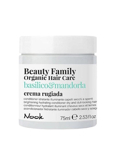 Nook Beauty Family Kuru Mat Saçlar İçin Fesleğen Badem Argan Özlü Nemlendirici Besleyici Saç Kremi 75ml