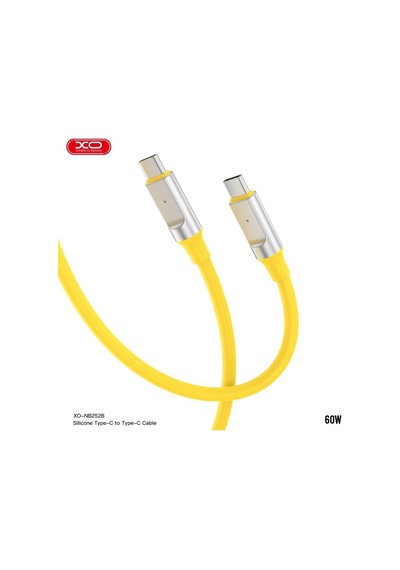 Nb-q252b 60w Pd Fast Quick Hızlı Usb-c Type-c Android İphone iPad Apple Uyumlu MacBook Veri & Şarj Kablosu
