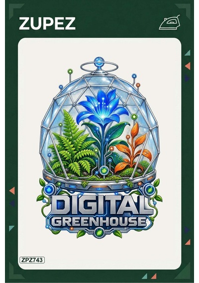 Zpz743 Digital Greenhouse Ütüyle Uygulanabilir Transfer Baskı - 911529880