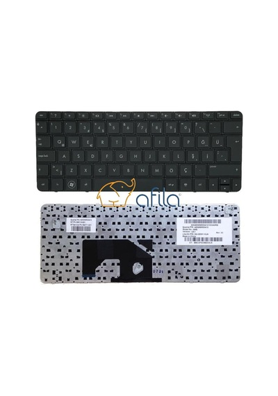 Hp Mini 210, 1103 210-1000, 210-1100, 210t-1100 Aenm6-00110 Aenm7 Notebook Klavyesi Siyah Tr Ver.1
