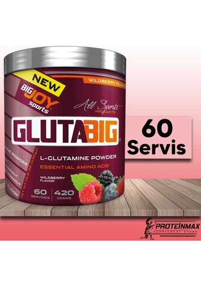 Bigjoy Glutabig Powder 420 Gram - Glutamin Bigjoy Glutabig Powder 420 Gram - Glutamin