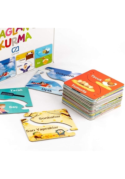 Ca Games Eğitici Puzzle - Bağlanti Kurma 5043