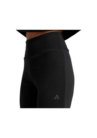 Adidas Seasonal Essentials French Terry Flared Kadın Siyah Eşofman Altı Siyah