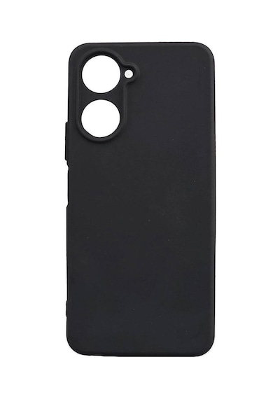 Zore Vivo Y18 Kılıf Omsy Biye Silikon - Siyah