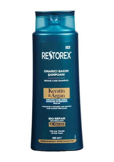 Restorex Şampuan 500 Ml Keratin&argan Saç Onarıcı Ve Besleyici 2'li Ekonomik Paket - 2 Adet Tarı