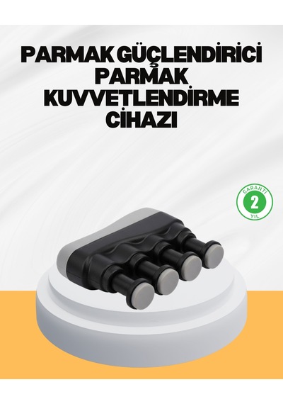 Ayarlanabilir Parmak Güçlendirme Aleti Dayanıklı Yapı Siyah