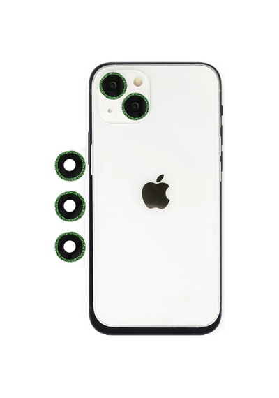 Apple İphone 14 Shine Kamera Lens - Yeşil Belirtilmemiş