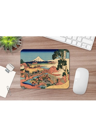 Hokusai Katakura In The Suruga Province 17 X 21 Cm Mouse Pad Mousepad