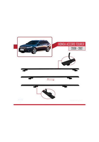 Honda Accord Tourer 2008-2012 Arası İle Uyumlu Basıc Model Ara At