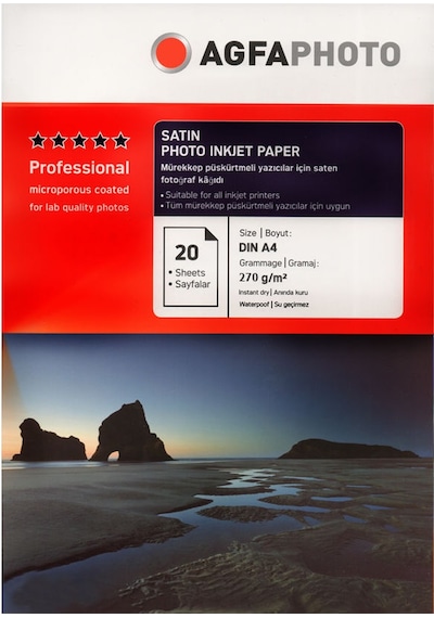 Agfa Photo A4 270 G 20'Li Mat Inkjet Kağıt