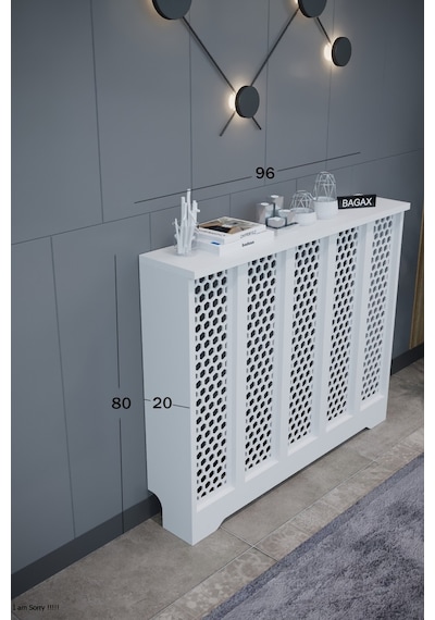 Dekoratif Petek Dolabı Kalorifer Peteği Kapatma Ünitesi Modern Tasarım İç Ölçü 96 Cm Dış Ölçü 100 Cm Petek 96 Beyaz D6 Dekoratif Petek Dolabı Kalorifer Peteği Kapatma Ünitesi Modern Tasarım İç Ölçü 96 Cm Dış Ölçü 100 Cm Petek 96 Beyaz D6