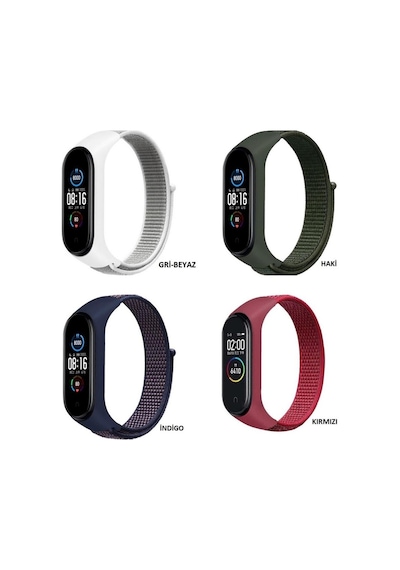 Xiaomi Mi Band 7 Band 6 Ve 5 Uyumlu Kordon Hasır Kordon