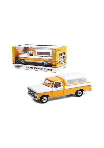 GreenLight Ford F-100 Pickup W/ Deluxe Bed Cover 1:18 Model Araba