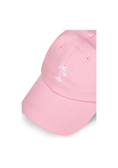 Ucla Anıston Pembe Baseball Cap Nakışlı - Unisex Şapka Pembe