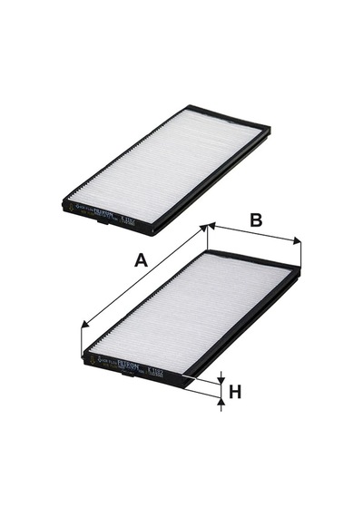 K1182-2x - Kabin Hava Filtresi - Filtron