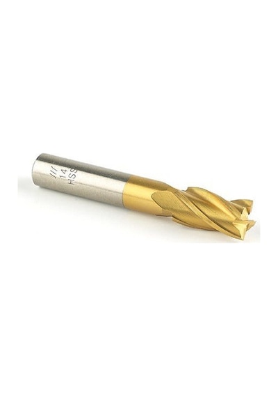 Tr Hss 4 Ağızlı Titan Kaplı Freze 25.0 Mm N11.1436