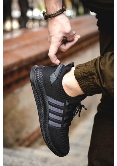Ald Şerit Detaylı Kalın Taban Erkek Sneaker