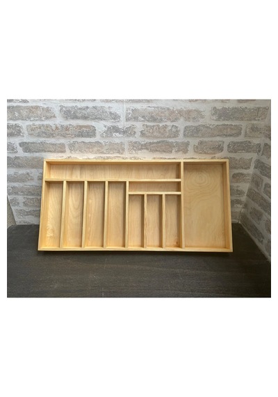 70x35 Cm Ayfiwood Ahşap Kaşıklık Çekmece İçi Yemek Takımı Ve Servis Gereçleri Düzenleyici Organizer