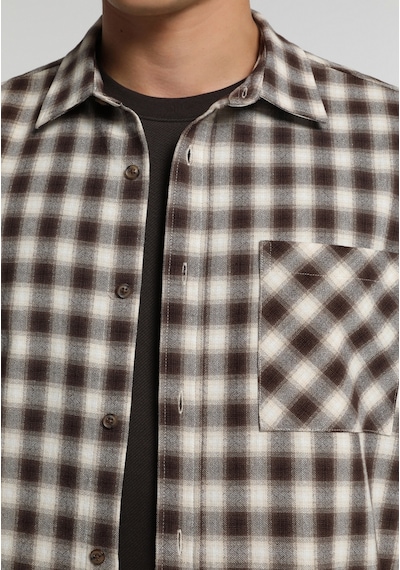 Colin's Colins Regular Fit Shirt Neck Kareli Erkek Kahverengi Uzun Kol Gömlek Cl1080596 Q1.v1 Brw Colin's Colins Regular Fit Shirt Neck Kareli Erkek Kahverengi Uzun Kol Gömlek Cl1080596 Q1.v1 Brw