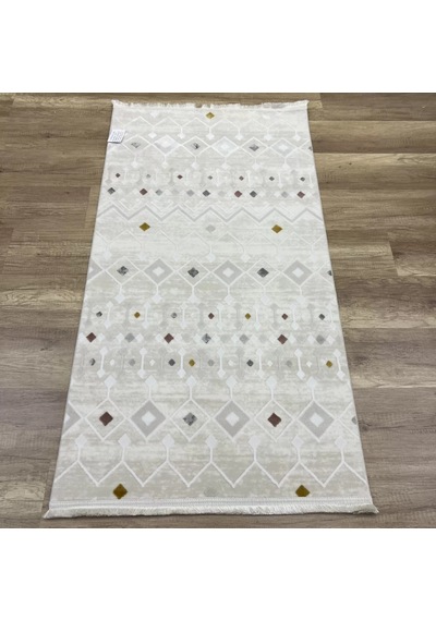 Hoom Rugs Dekor 1056 Multi Kaymaz Taban Antibakteriyel Modern Akrilik Halı Çok Renkli