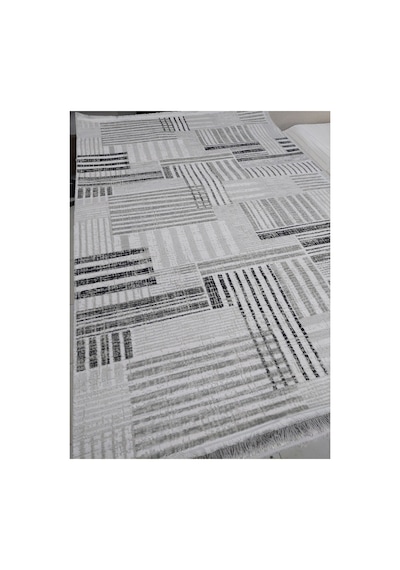 Duru Halı Viona Serisi Akrilik İplik Dokuma 160x230 4m2 Halı Gri