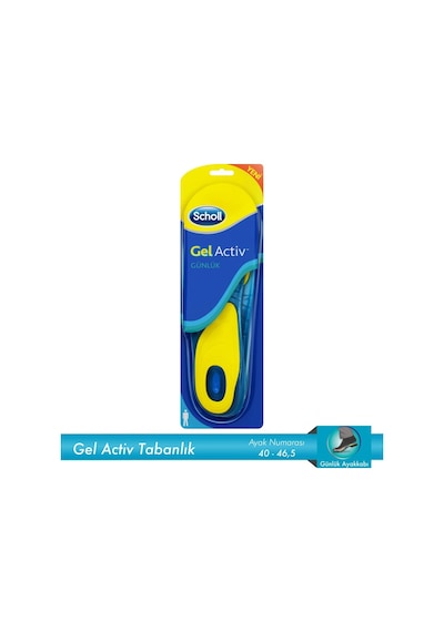 Scholl Gel Activ Erkek Günlük Tabanlık
