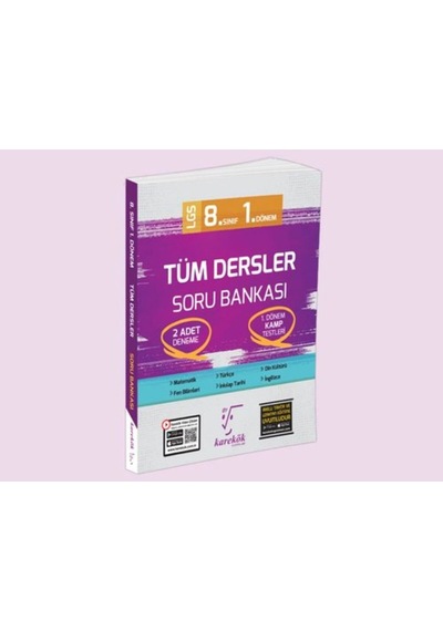 Karekök Lgs 8.sınıf 1.dönem Tüm Dersler Soru Bankası