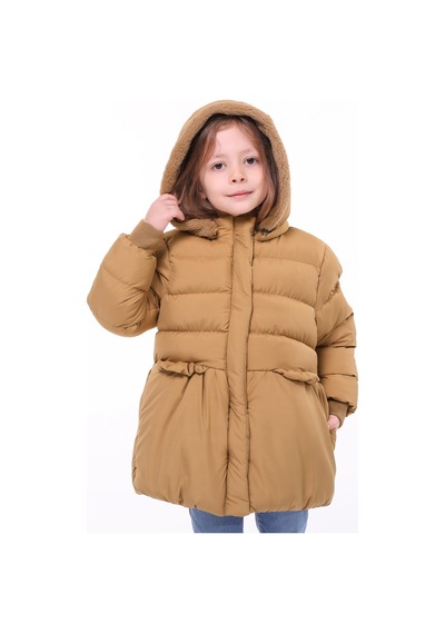 Kız Bebek Çocuk Mont 51284 Kahve