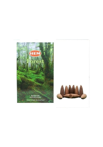 Hem Forest Orman Geri Akış Konik Tütsü 10 Adet