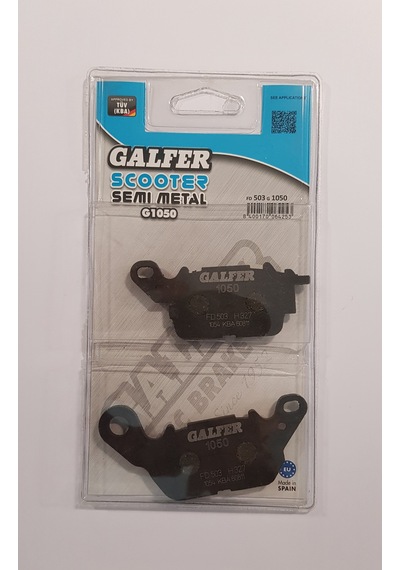 Yamaha Nmax 155 Abs 15- Galfer Fd503G1050 Ön Fren Balatası