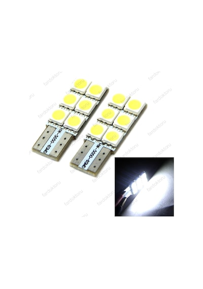 Fardoktoru Opel Astra J Led Plaka Aydinlatma Ampul Seti Ariza Işiği Yakmaz